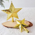 Cimier De Sapin De Noël Star Tree Topper pour La Fête De Noël -15cm 20cm