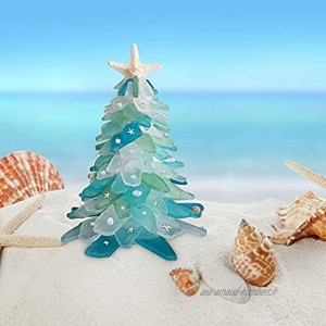 ODOORACT Sapin de Noël en forme d'étoile de mer Décoration de Noël Décoration de plage océan pour Noël ou mariage