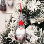 RG-FA Lot de 3 nains en peluche suédois à suspendre pour sapin de Noël
