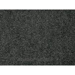 Tapis Déco douceur d'intérieur tapis d'entree rectangle 40x60 cm anti-poussiere telio gris