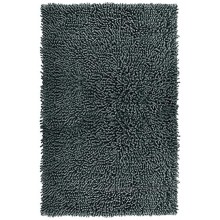 Lashuma Tapis de baignoire chenille tapis de bain tapis de salle de bain tapis de douche Coton graphite 50 x 80 cm