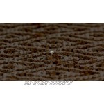 Relaxdays Tapis de passage tapis de sol en jute fibre nature fait main couloir 80 x 200 cm marron clair