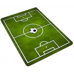 EPRHY Tapis de football pour enfants tapis de jeu antidérapant 50 x 80 cm Polyester #1 50 x 80 centimeters