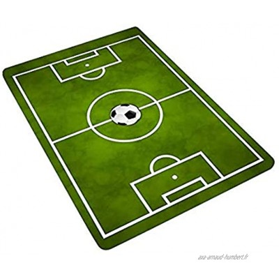 EPRHY Tapis de football pour enfants tapis de jeu antidérapant 50 x 80 cm Polyester #1 50 x 80 centimeters