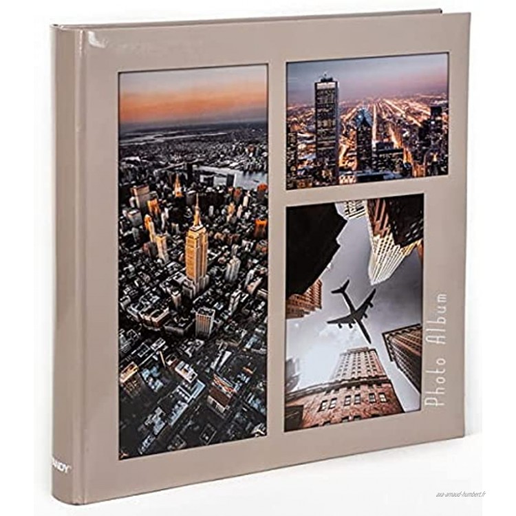 Album photo à pochettes Metropolis Blanc pour 500 photos 10x15 cm