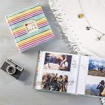 Hama Rainbow Album photo à pochettes album photo avec 100 pages album pour 200 photos au format 10 x 15 cm livre photo coloré à pochettes