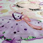 Adorable tapis de jeu en forme de fille dansante Doux et antidérapant Lavable Décoration de chambre Tapis de jeu couleur : 3 taille : 80 x 130 cm