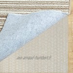 JETMANO Tapis antidérapant en latex naturel 120 x 200 cm Pour canapé table de salle à manger chaise tapis tiroir plancher en bois marbre sol dur crème