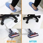 Liumei Lot de 8 patins antidérapants pour tapis anti-frisage réutilisables avec adhésif puissant pour bureau cuisine salle de bain Noir 130 mm x 25 mm