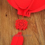 Lanterne chinoise rouge porte-bonheur pour festival de printemps à suspendre décoration d'intérieur pour la célébration du Nouvel An