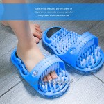 Brosse à pied forme de chausson de chausson raisonnable et facile à utiliser pour vos pieds
