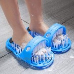 Brosse à pied forme de chausson de chausson raisonnable et facile à utiliser pour vos pieds