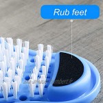Pantoufle de nettoyage des pieds forme de pantoufle fonctionnement raisonnable et facile plus de 1000 poils de brosse pour nettoyer vos pieds