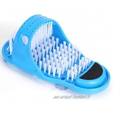 Pantoufle de nettoyage des pieds forme de pantoufle fonctionnement raisonnable et facile plus de 1000 poils de brosse pour nettoyer vos pieds