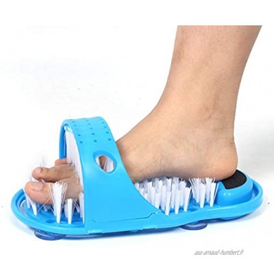 Pantoufle de nettoyage des pieds plus de 1000 chaussons à talons hauts pour brosser les cheveux en douceur avec pierre intégrée pour nettoyer vos pieds
