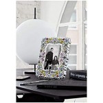 Alessi Rockcoco Sj02-Design Cadre photo en fer blanc avec décoration Multicolore Taille unique
