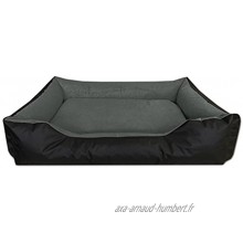 BedDog® lit pour Chien LUPI Noir Gris XXL env. 120x85 cm,Panier Corbeille Coussin de Chien