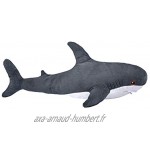 Fancy Grande Pleuche Requin Blanc Jouet Requin Peluche Douce 47cm Jeux de Requin pour Enfant