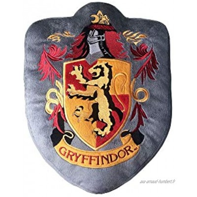 Harry Potter – Coussin – Gryffondor – Décoration en peluche Cushion – Bouclier – Gris