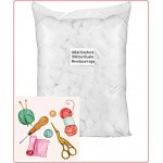 Idéal couture Garnissage de Microfibre 10 kg – Rembourrage pour Peluche oreillers Poignet Coussins Amigurumi Carton de 10 Kilos