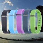 Zhou-YuXiang Bracelet de Remplacement de Grande Taille Bracelet Flex Tracker avec fermoirs Couleur Noir Bracelet de Remplacement pour Bracelet Intelligent