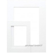 Deknudt SP10915X20_10,0x15,0 Passe-Partout Extra Blanc avec découpe Carton et Papier 15