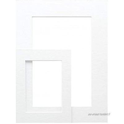 Deknudt SP10915X20_10,0x15,0 Passe-Partout Extra Blanc avec découpe Carton et Papier 15