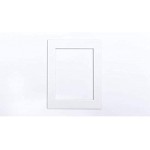 L'Eclat de Verre Passe-Partout Blanc 18x24 cm et Ouverture 13x18 cm